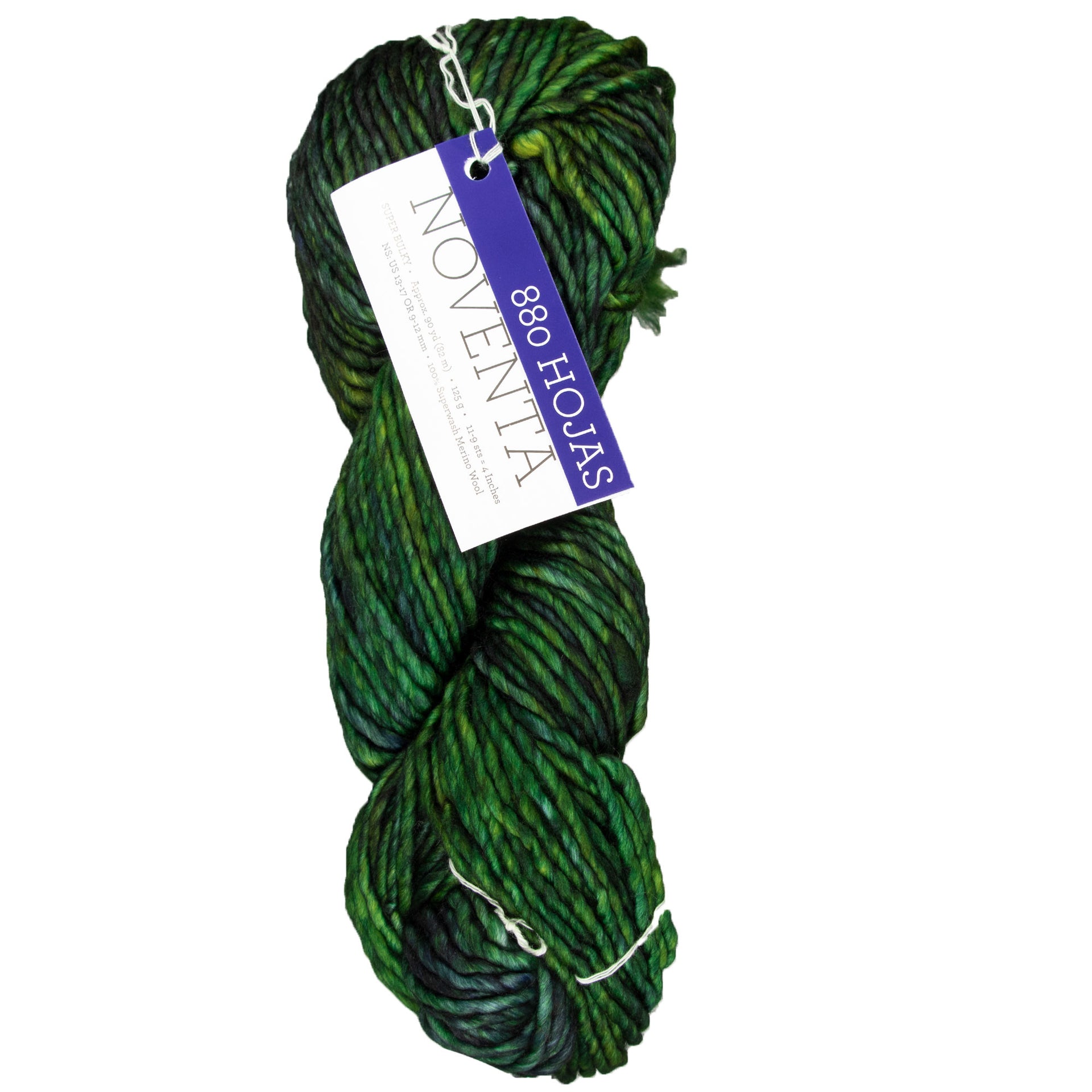 Malabrigo Noventa Yarn - 880 Hojas - Zoom Image
