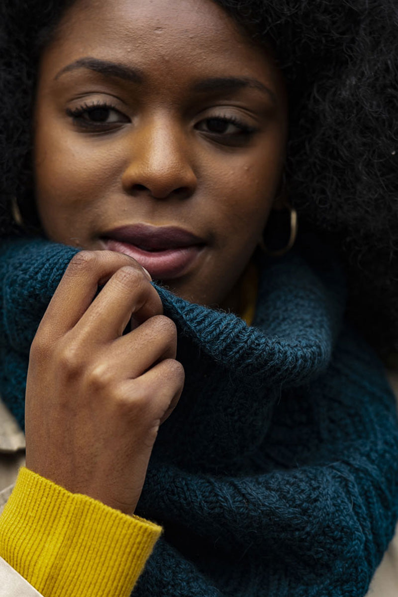 The Fibre Co. Patterns - Dubwath Cowl - PDF Download - Extra Image
