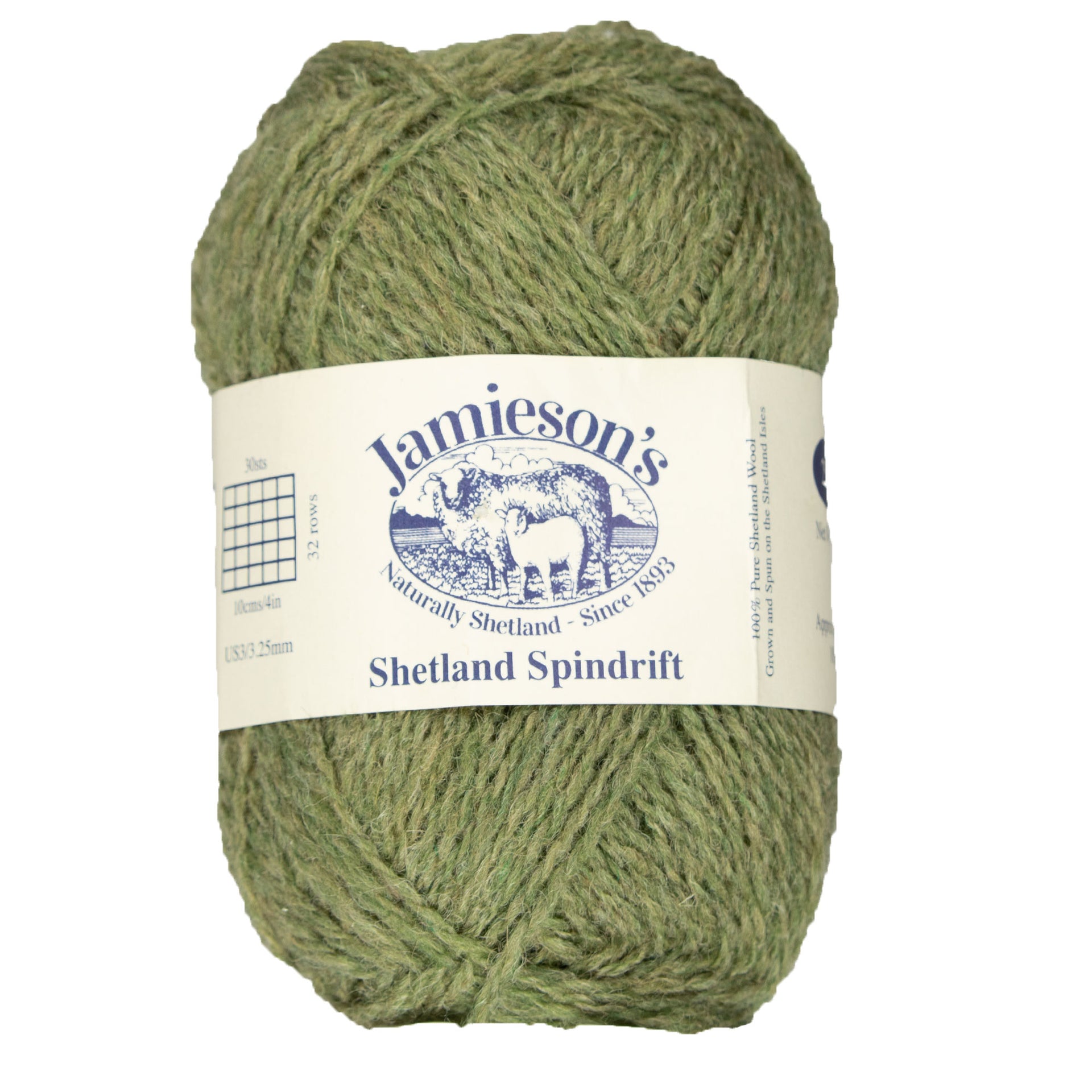 Jamieson's of Shetland Spindrift Yarn - 346 Mistletoe - Zoom Image
