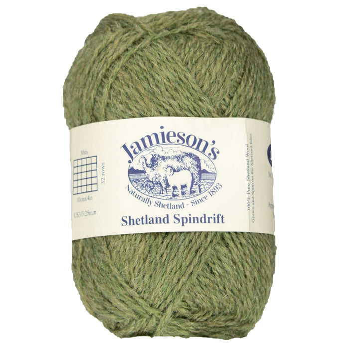 Jamieson's of Shetland Spindrift Yarn - 346 Mistletoe - Zoom Image