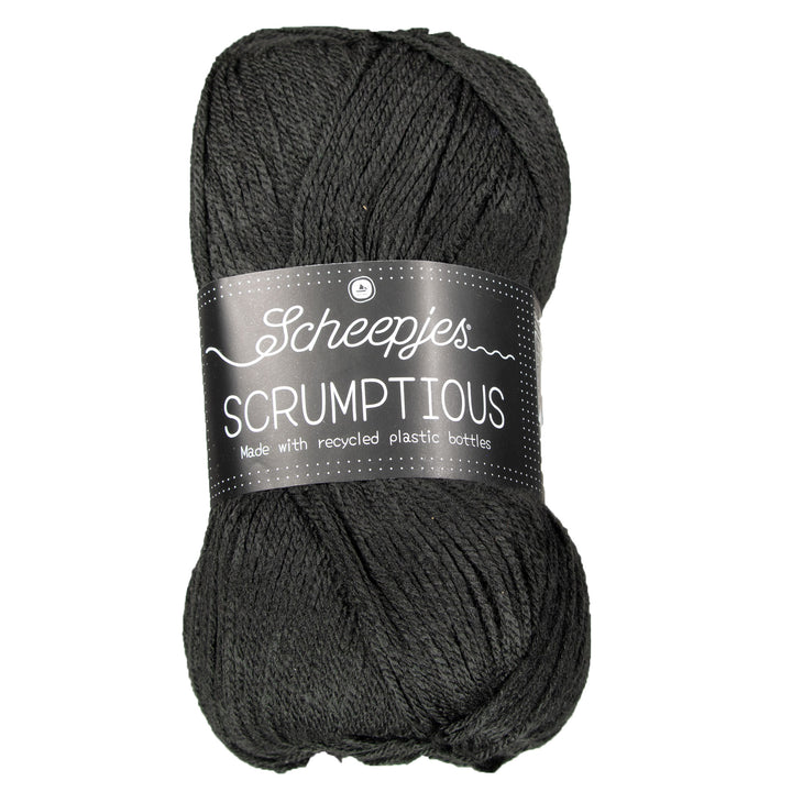 Scheepjes Scrumptious Yarn - 301 Charcoal Ice Cream - Zoom Image