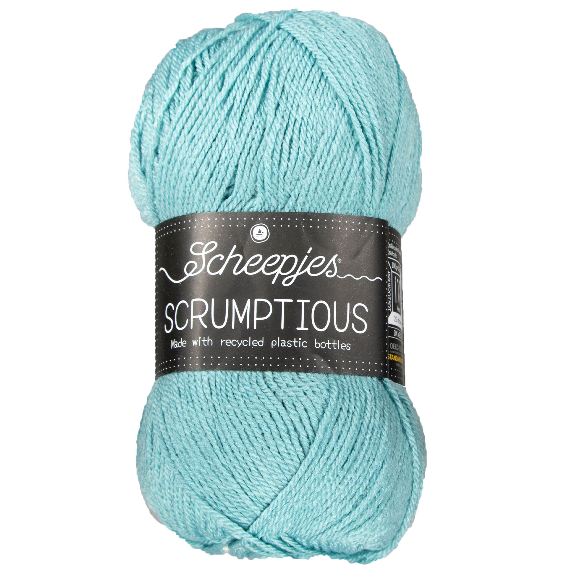 Scheepjes Scrumptious Yarn - 314 Blue Glazed Doughnut - Zoom Image
