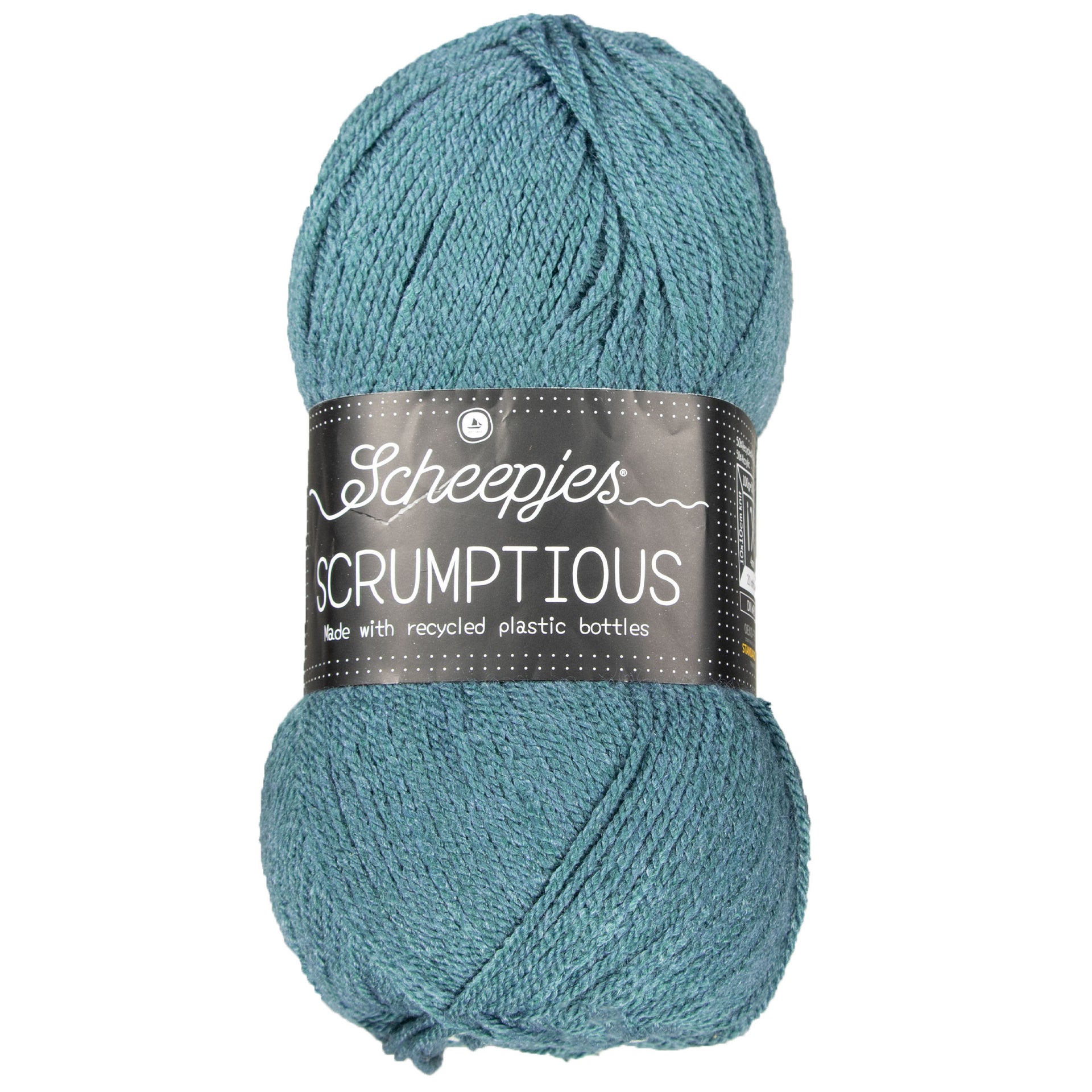 Scheepjes Scrumptious Yarn - 346 Blue Cornmeal Muffins - Zoom Image
