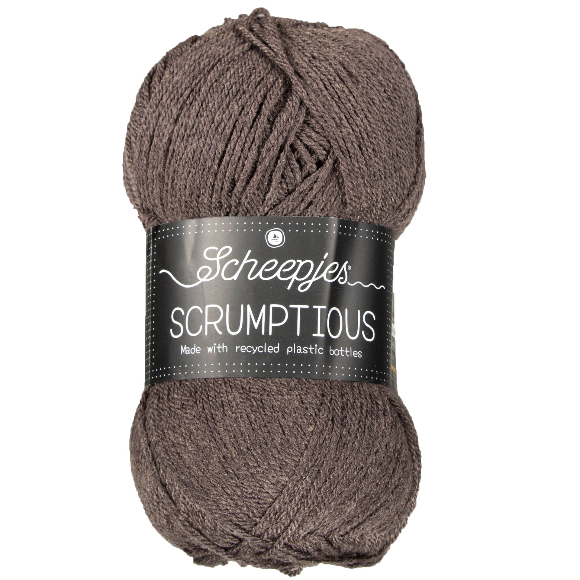 Scheepjes Scrumptious Yarn - 304 Chocolate Ganache - Zoom Image
