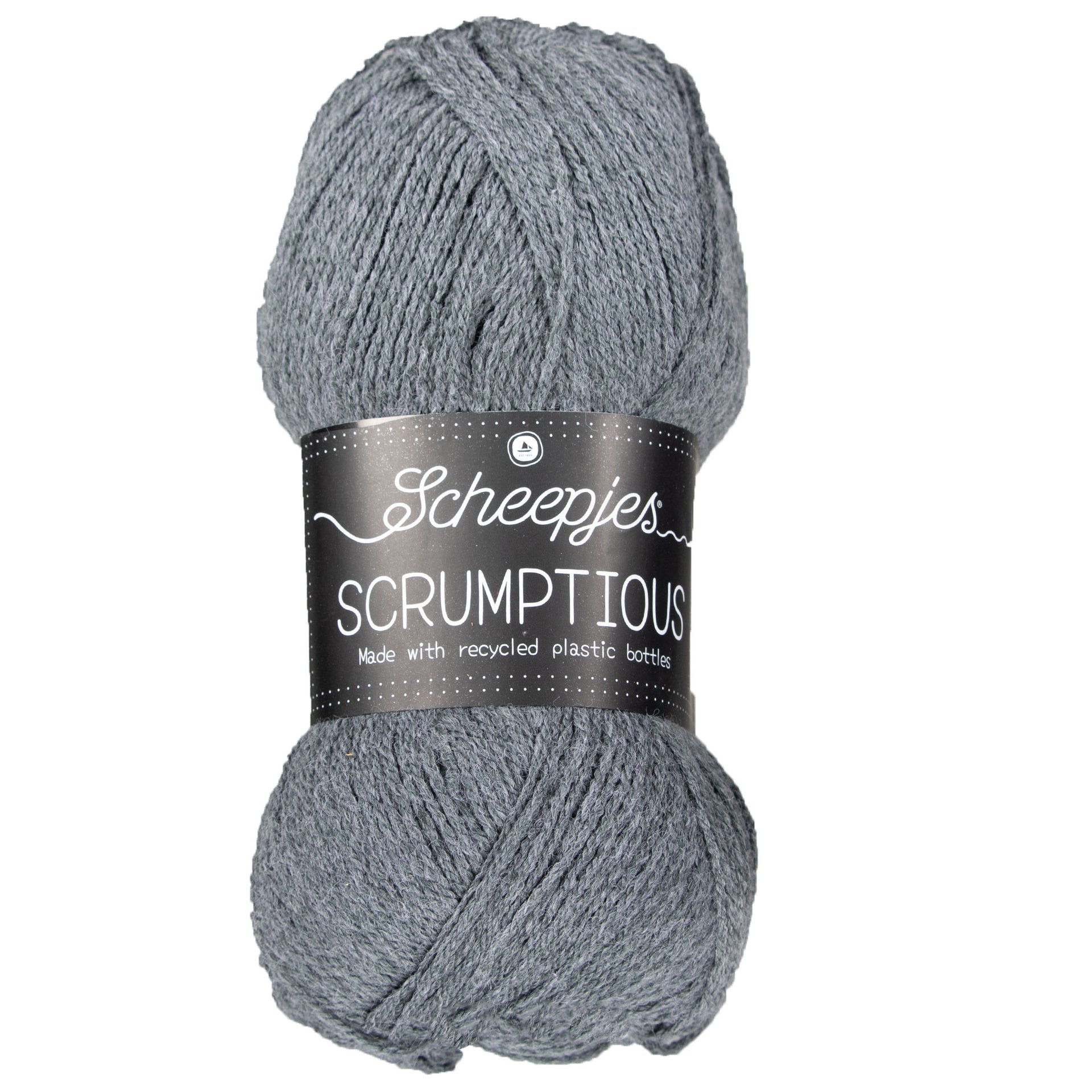 Scheepjes Scrumptious Yarn - 380 Black Sesame Muffin - Zoom Image
