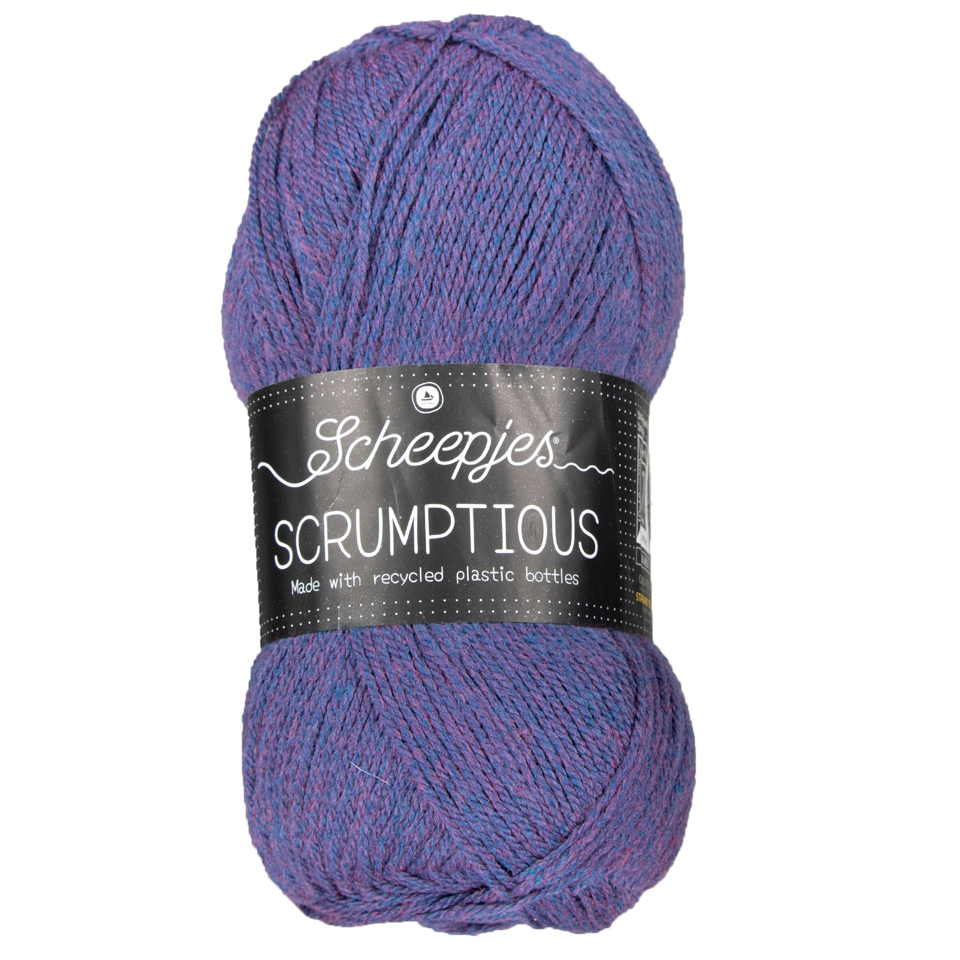 Scheepjes Scrumptious Yarn - 351 Blackberry Plum Galette - Zoom Image
