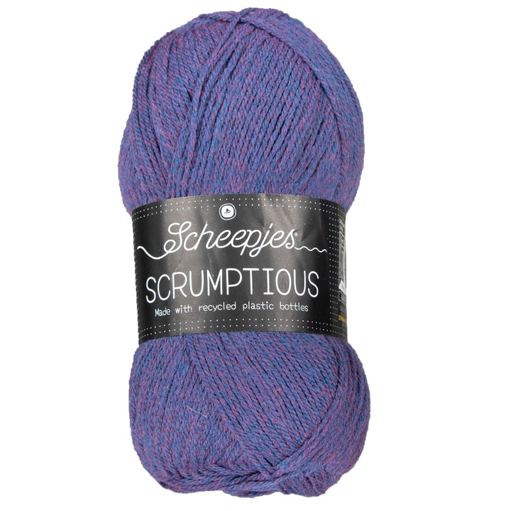 Scheepjes Scrumptious Yarn - 351 Blackberry Plum Galette - Zoom Image