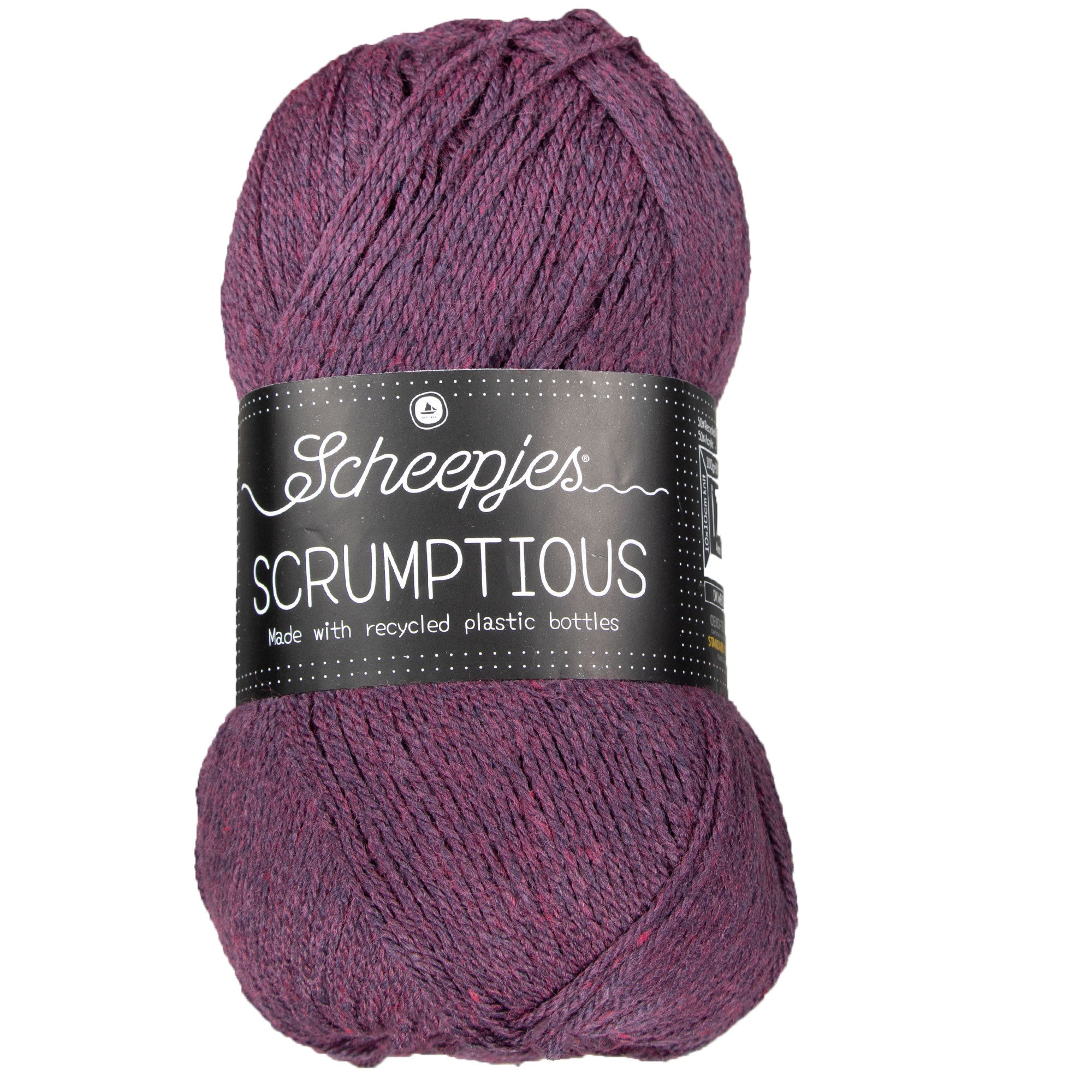 Scheepjes Scrumptious Yarn - 377 Morello Fudge Cake - Zoom Image