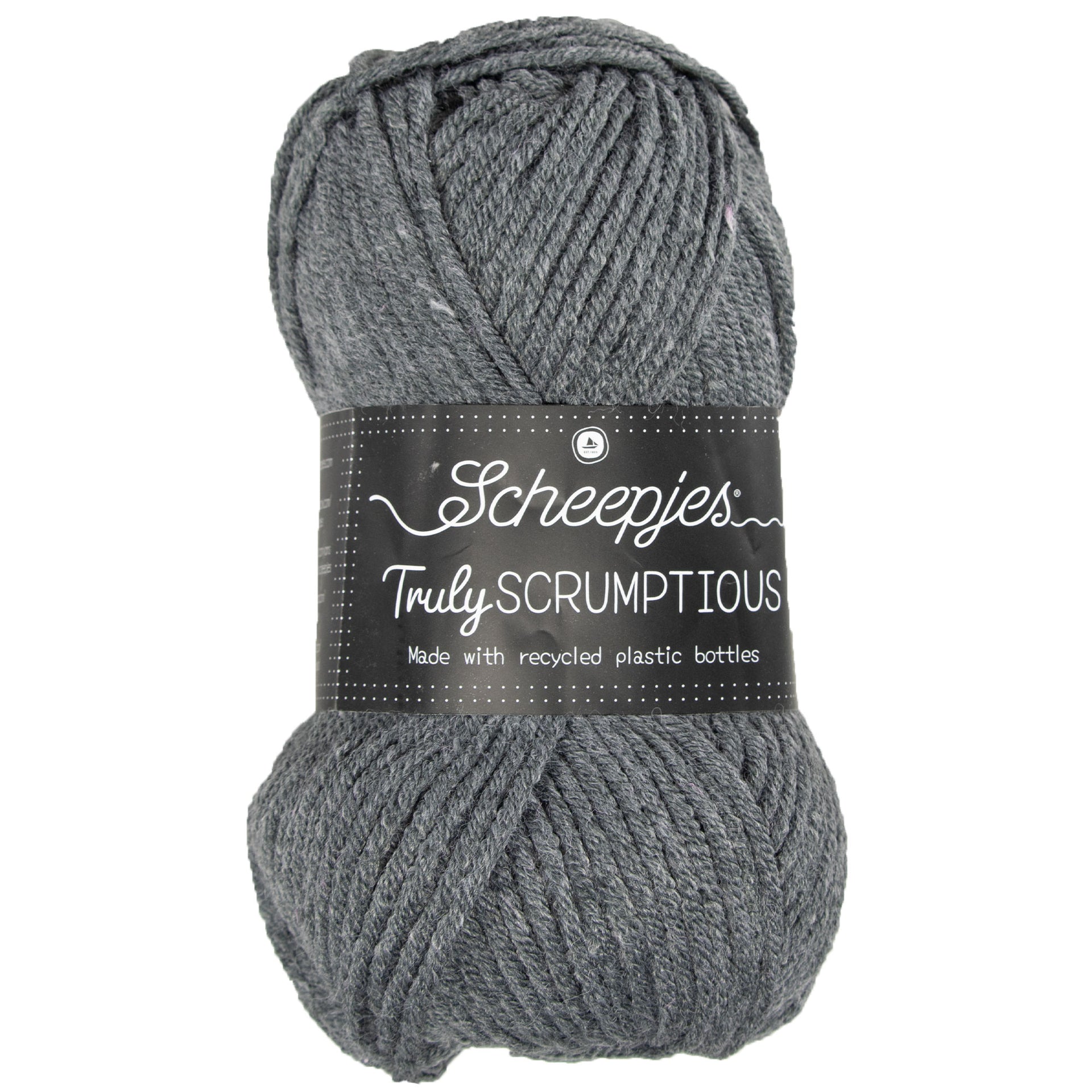 Scheepjes Truly Scrumptious Yarn - 380 Black Sesame Muffin - Zoom Image

