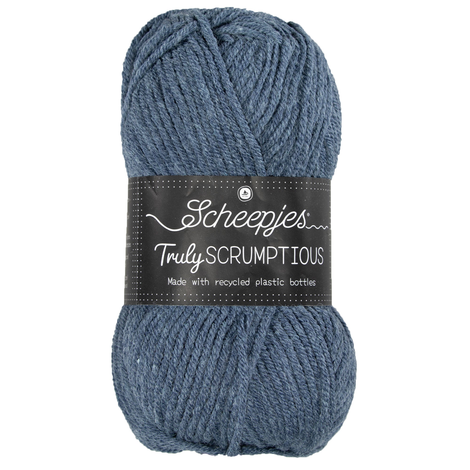 Scheepjes Truly Scrumptious Yarn - 378 Coconut Blueberry Muffins - Zoom Image