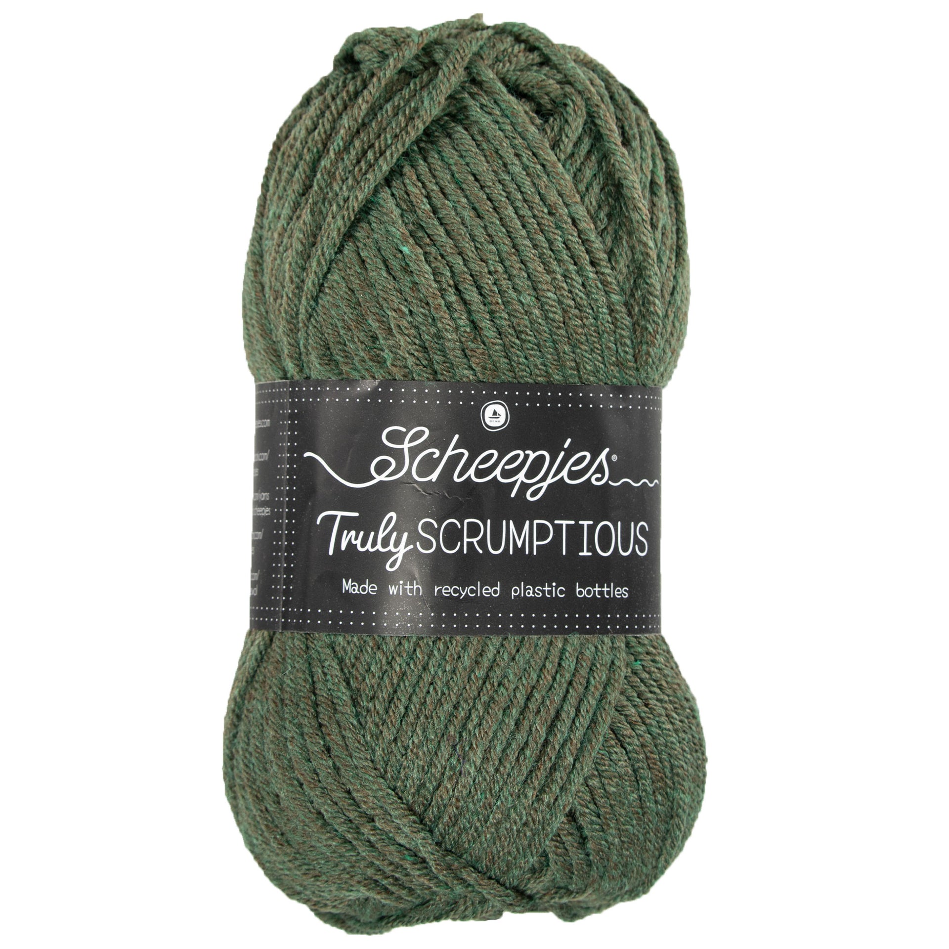 Scheepjes Truly Scrumptious Yarn - 360 Chocolate Mint Bark - Zoom Image
