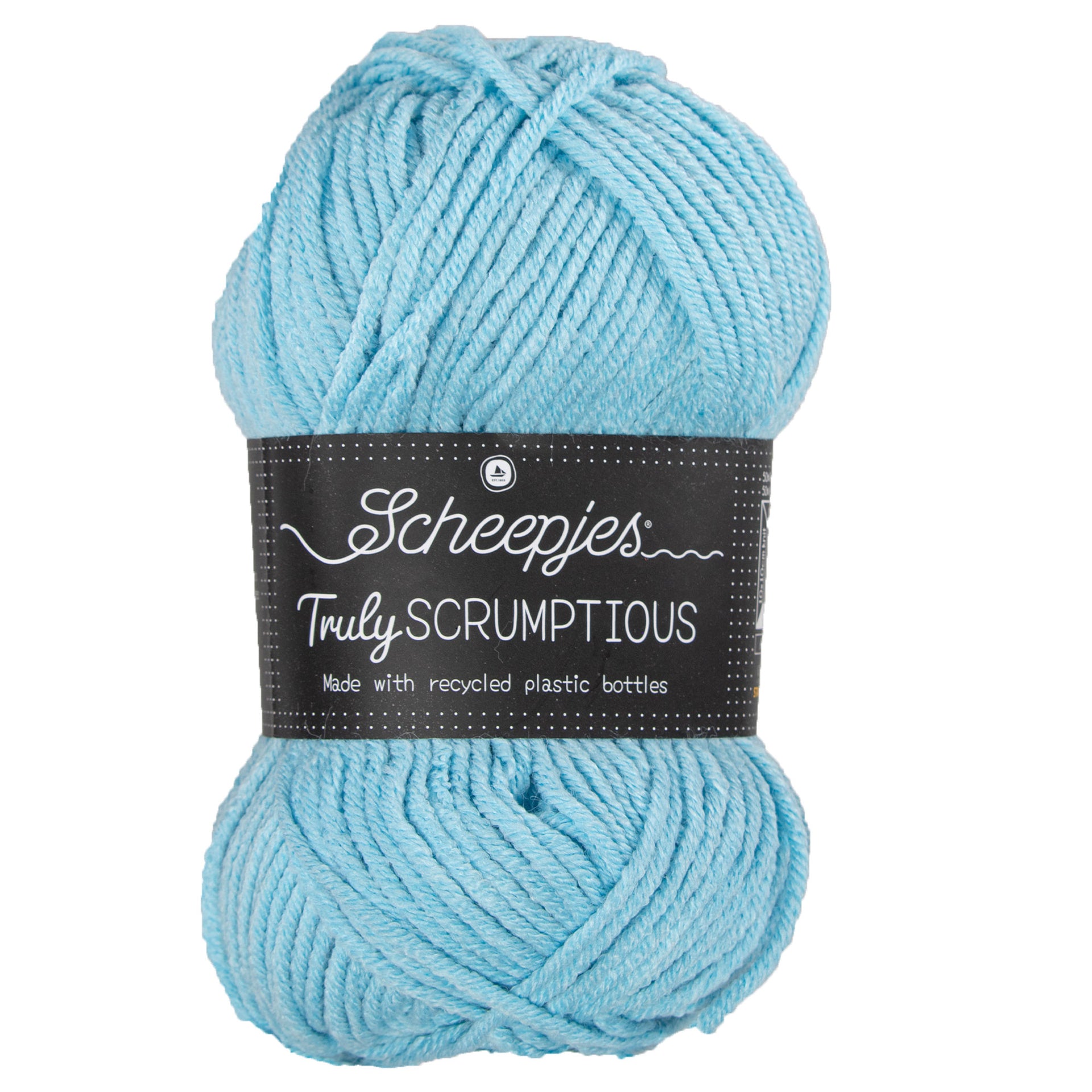 Scheepjes Truly Scrumptious Yarn - 343 French Blue Macaron - Zoom Image
