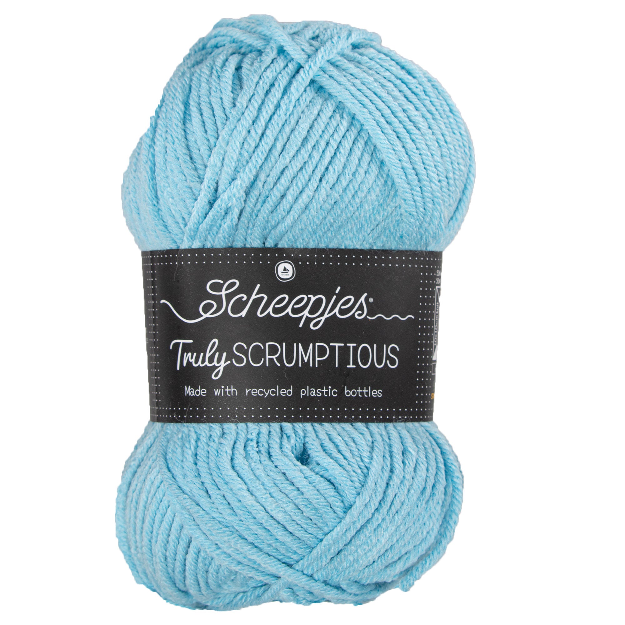 Scheepjes Truly Scrumptious Yarn - 343 French Blue Macaron - Zoom Image