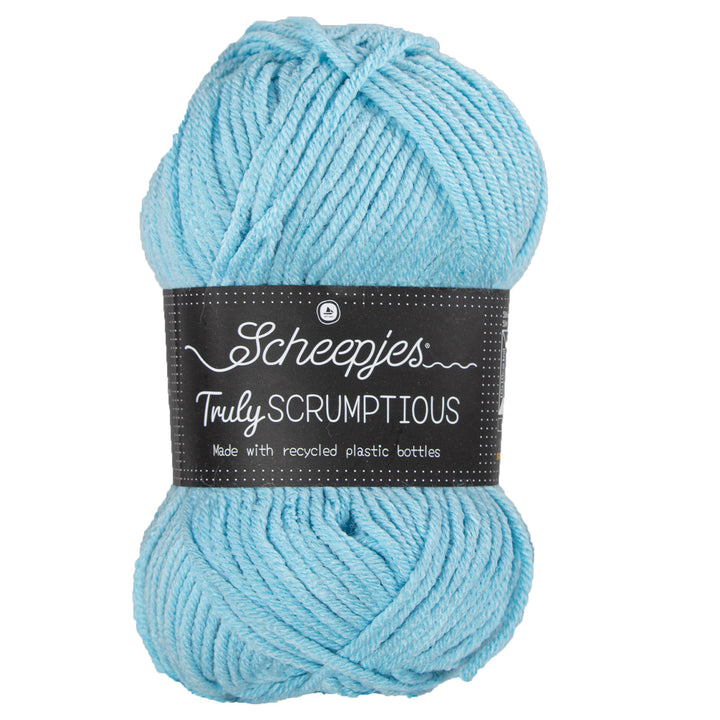 Scheepjes Truly Scrumptious Yarn - 343 French Blue Macaron - Zoom Image
