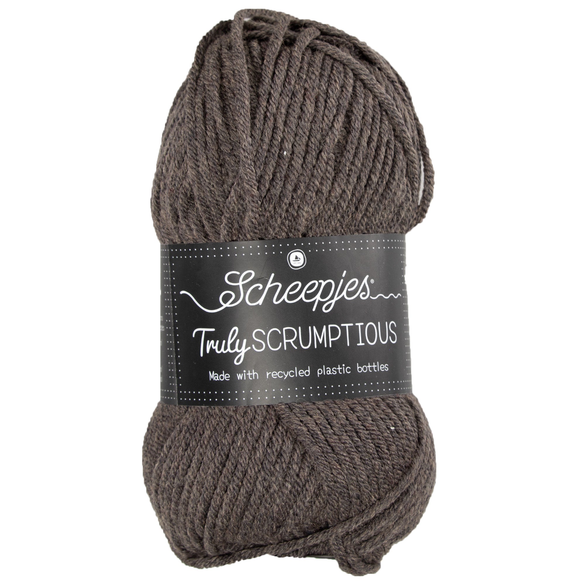 Scheepjes Truly Scrumptious Yarn - 304 Chocolate Ganache - Zoom Image
