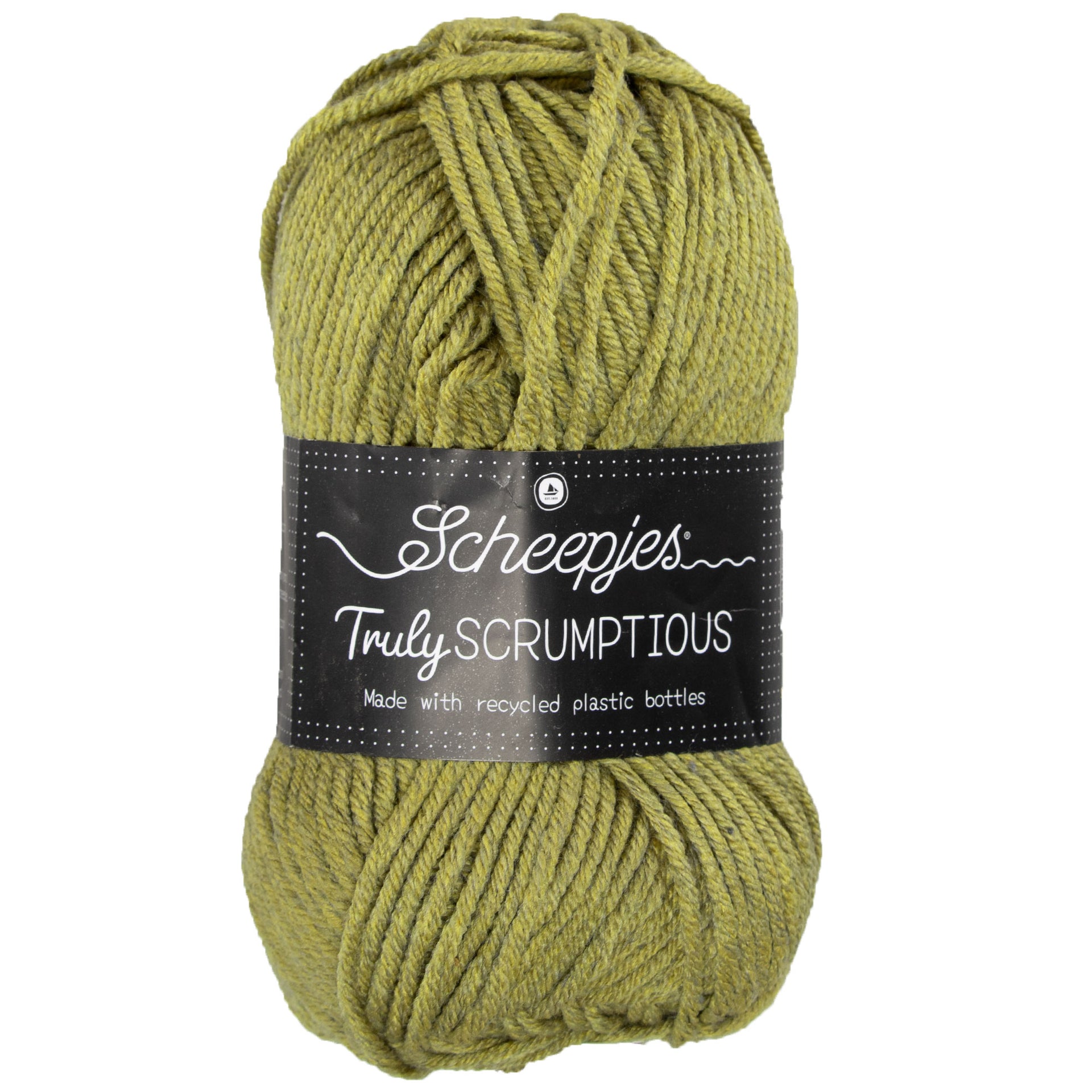 Scheepjes Truly Scrumptious Yarn - 327 Lemon Poppy Seed - Zoom Image
