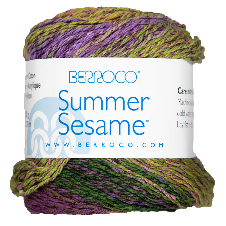 Berroco Summer Sesame Yarn - 5261 Garden - Extra Image