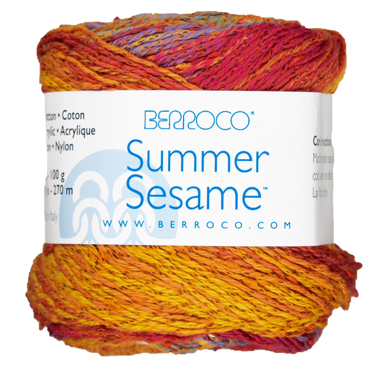 Berroco Summer Sesame Yarn - 5262 Solar - Extra Image