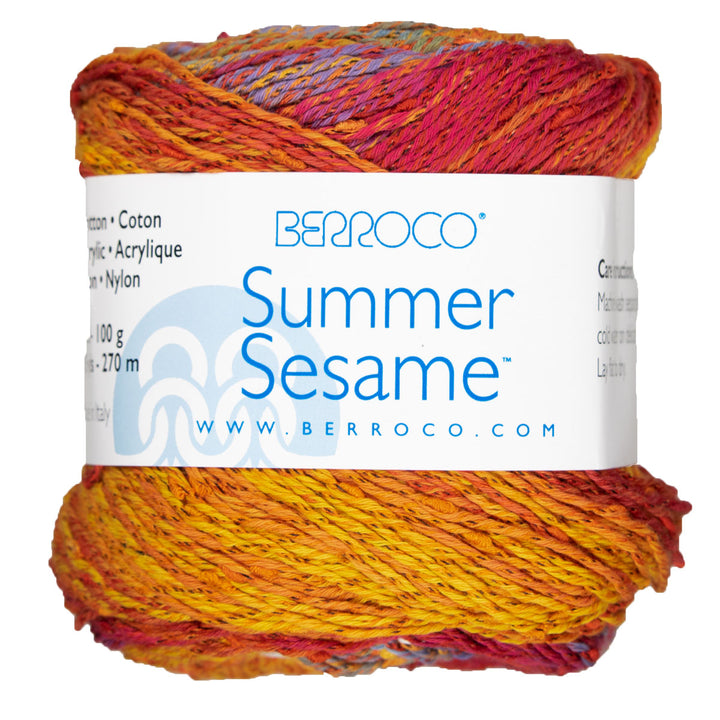Berroco Summer Sesame Yarn - 5262 Solar - Extra Image