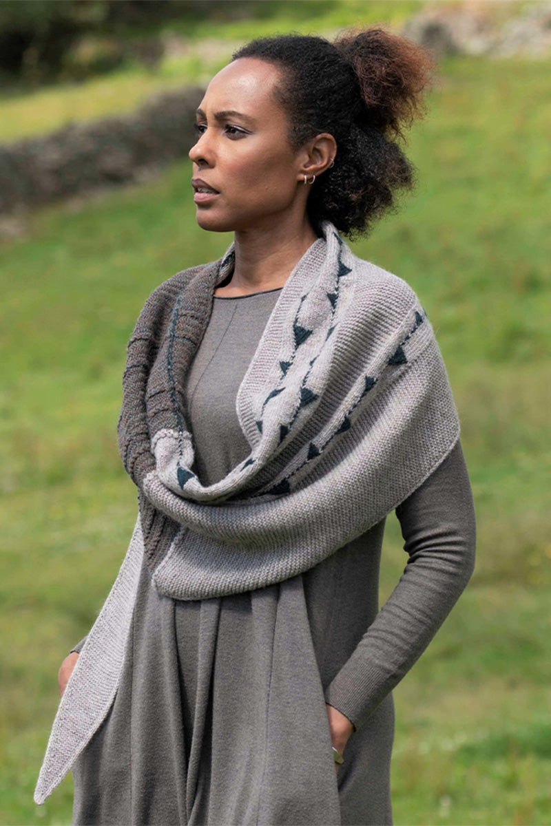 The Fibre Co. Patterns - Milk Thistle Shawl - PDF Download - Extra Image
