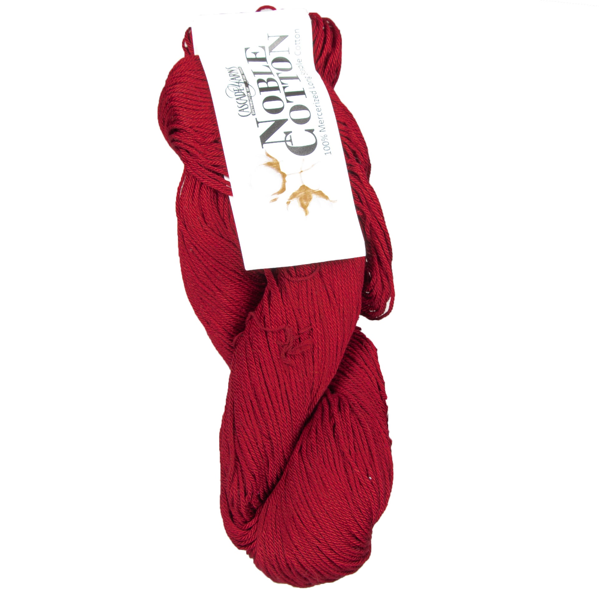 Cascade Yarns Noble Cotton Yarn - 08 Chili Pepper - Zoom Image
