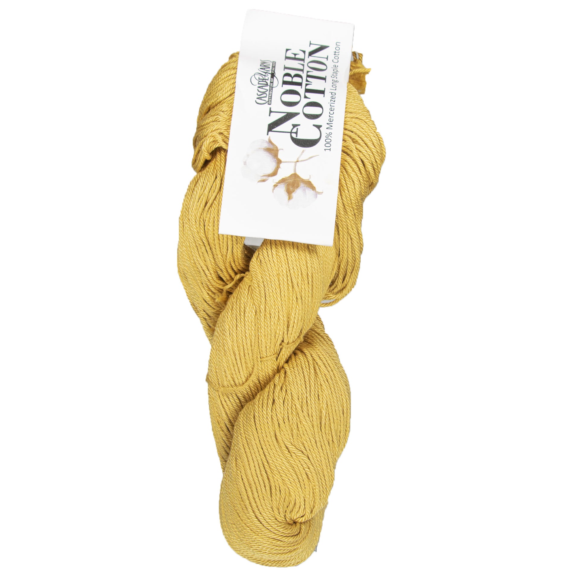 Cascade Yarns Noble Cotton Yarn - 15 Pale Gold - Zoom Image
