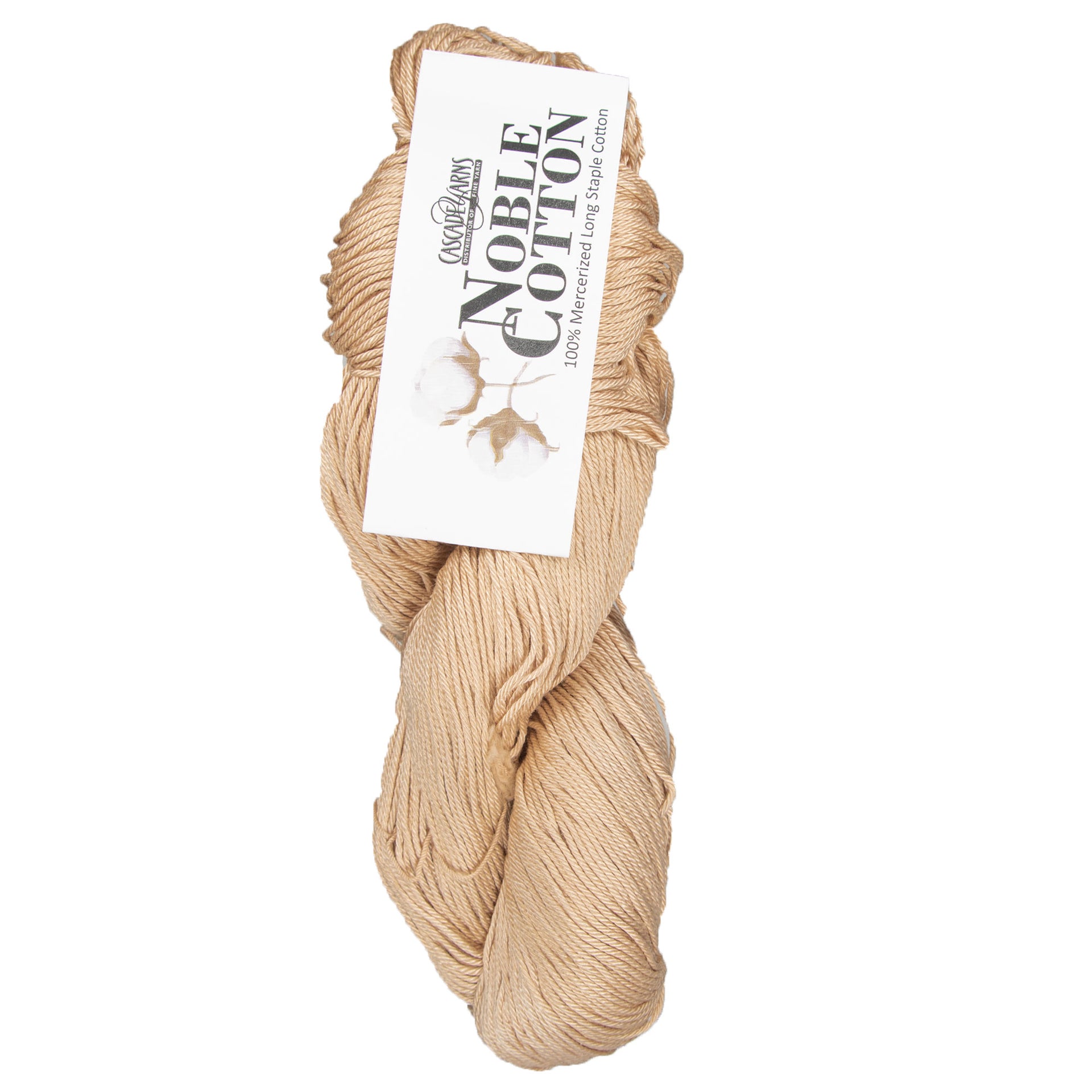 Cascade Yarns Noble Cotton Yarn - 18 Toasted Almond - Zoom Image
