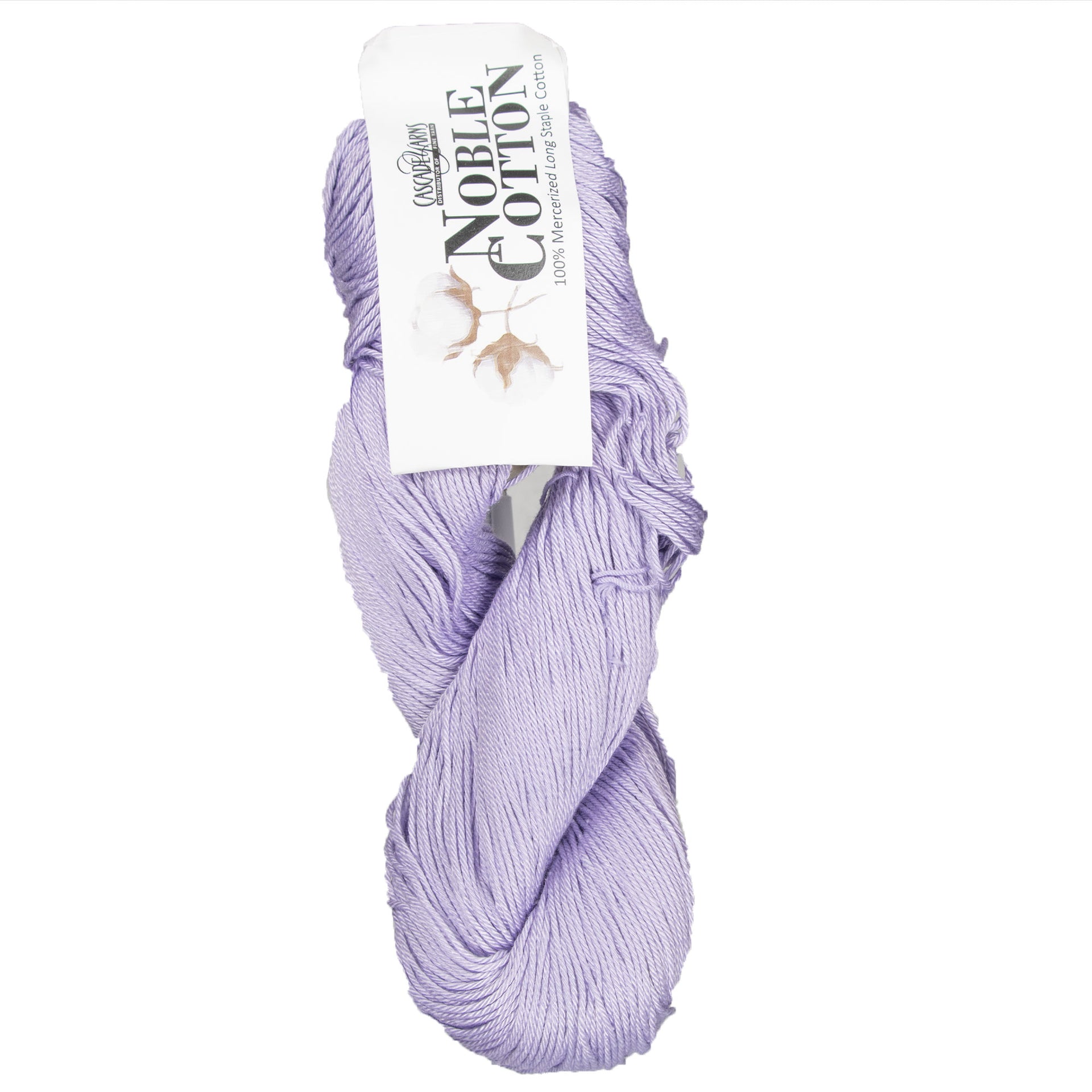Cascade Yarns Noble Cotton Yarn - 33 Baby Lavender - Zoom Image
