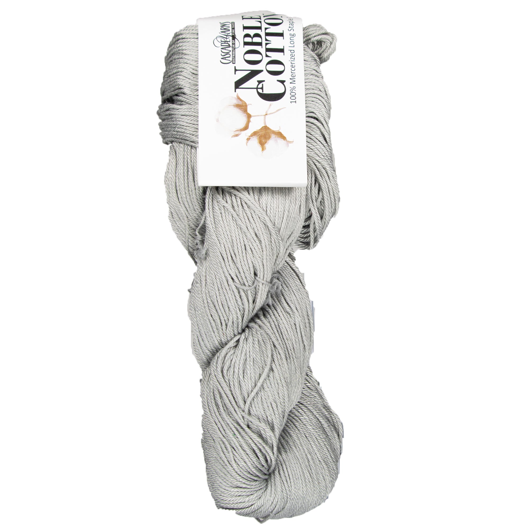 Cascade Yarns Noble Cotton Yarn - 36 Silver - Zoom Image