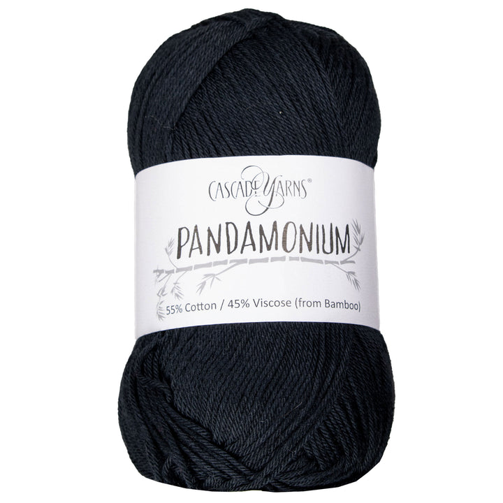 Cascade Yarns Pandamonium Yarn - 09 Black - Zoom Image