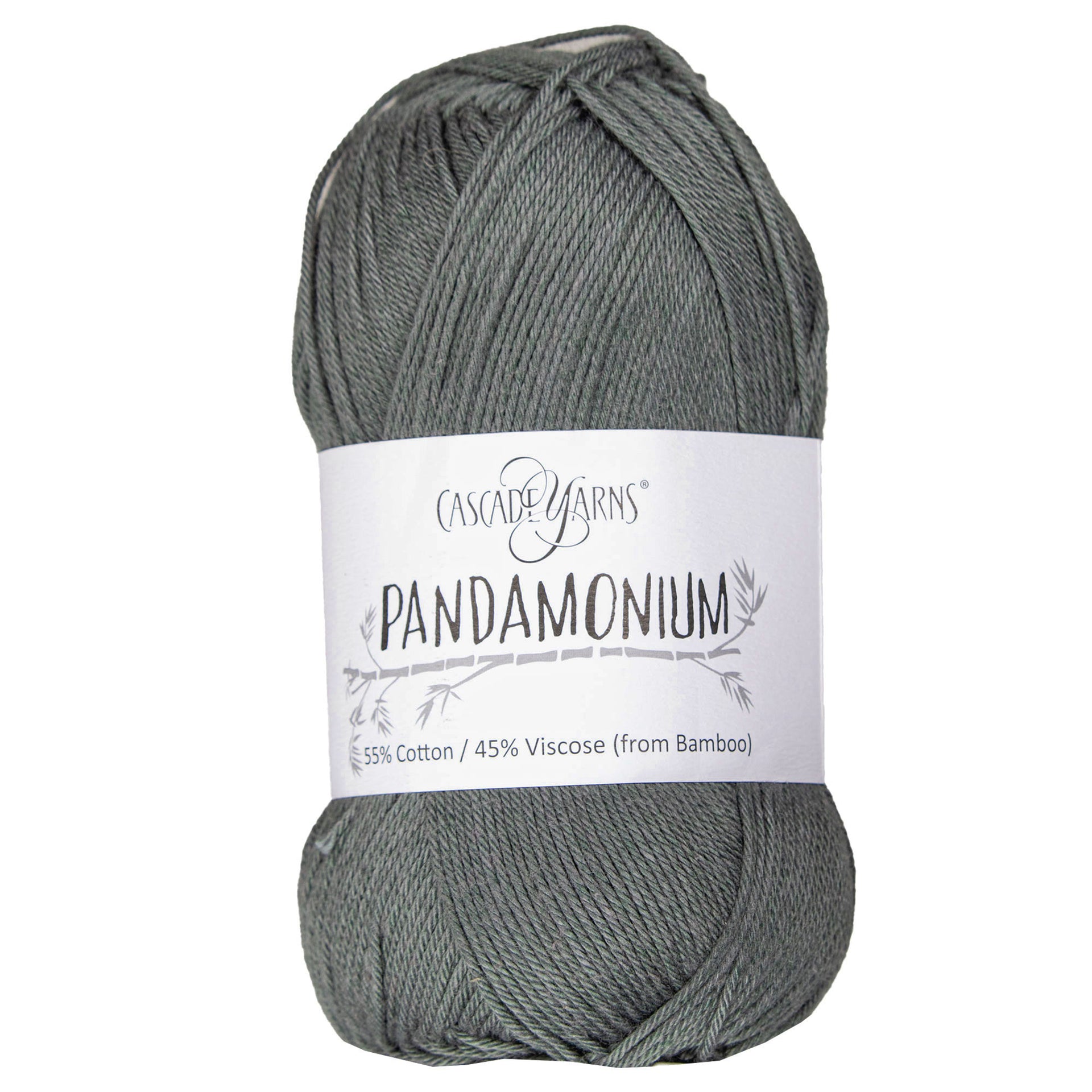 Cascade Yarns Pandamonium Yarn - 10 Steel Gray - Zoom Image
