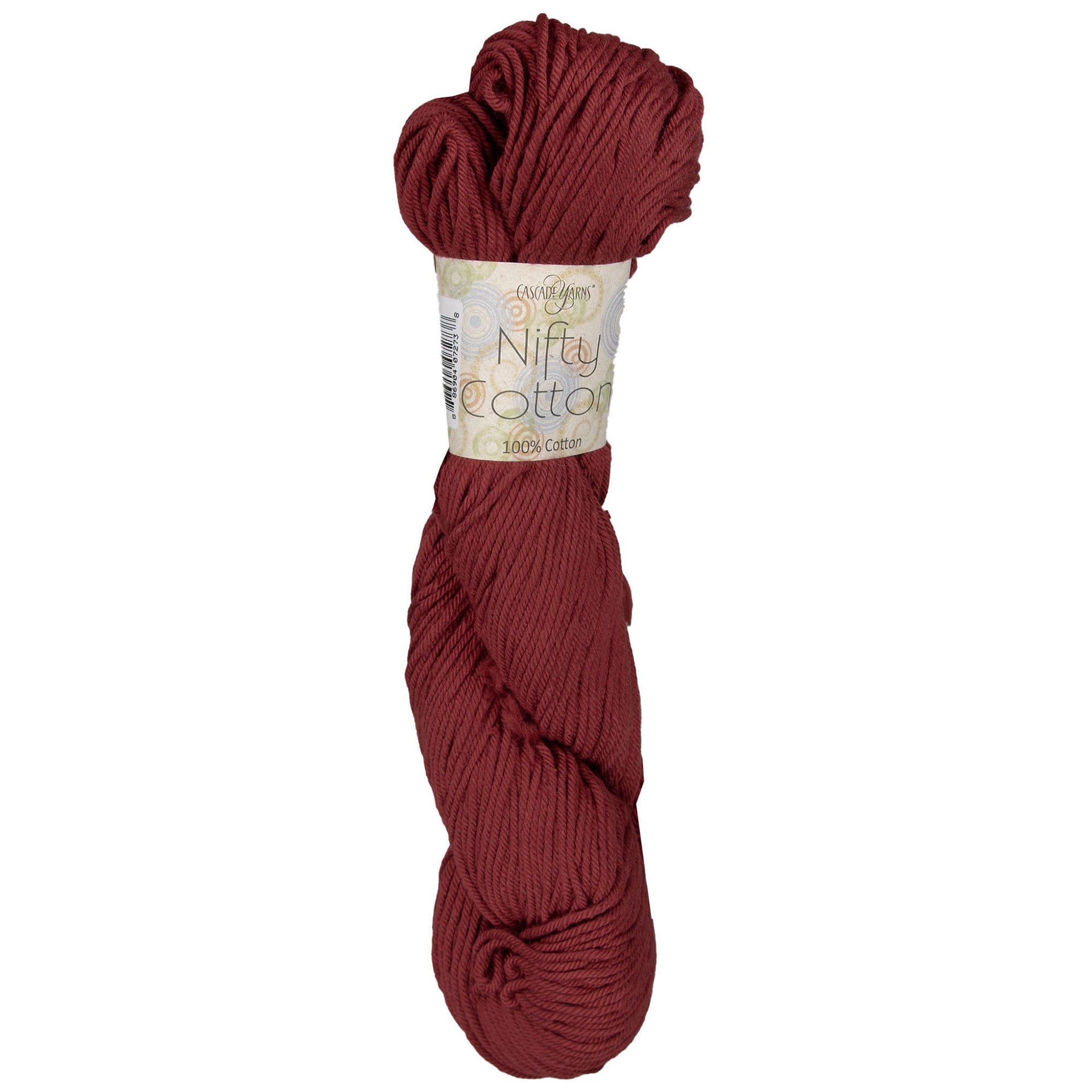 Cascade Yarns Nifty Cotton Yarn - 54 Deep Claret - Zoom Image
