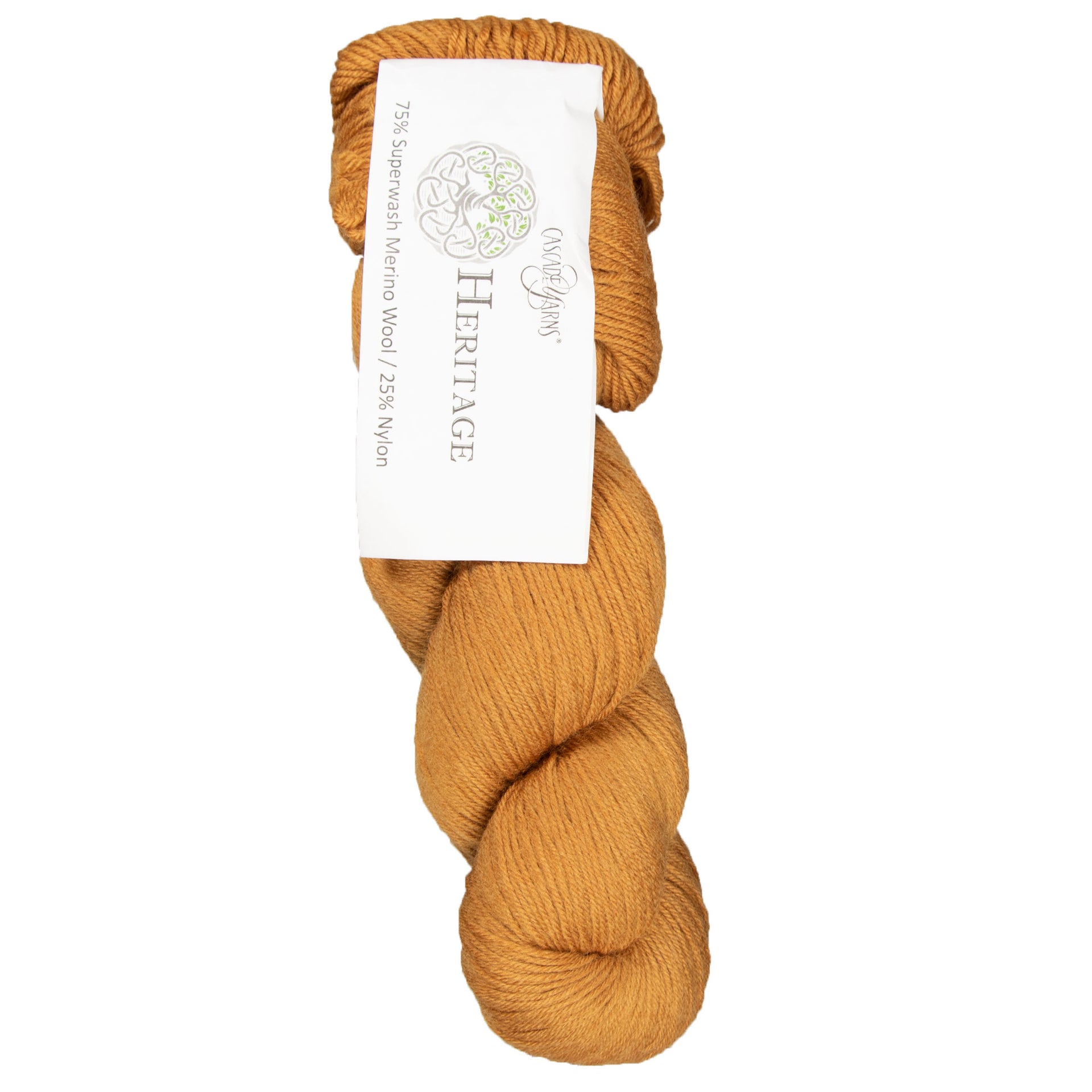Cascade Yarns Heritage Yarn - 5761 Pumpkin Spice - Zoom Image
