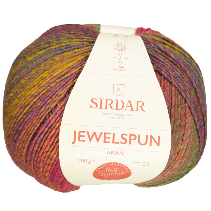 Sirdar Jewelspun Yarn - 843 Setting Sun - Extra Image