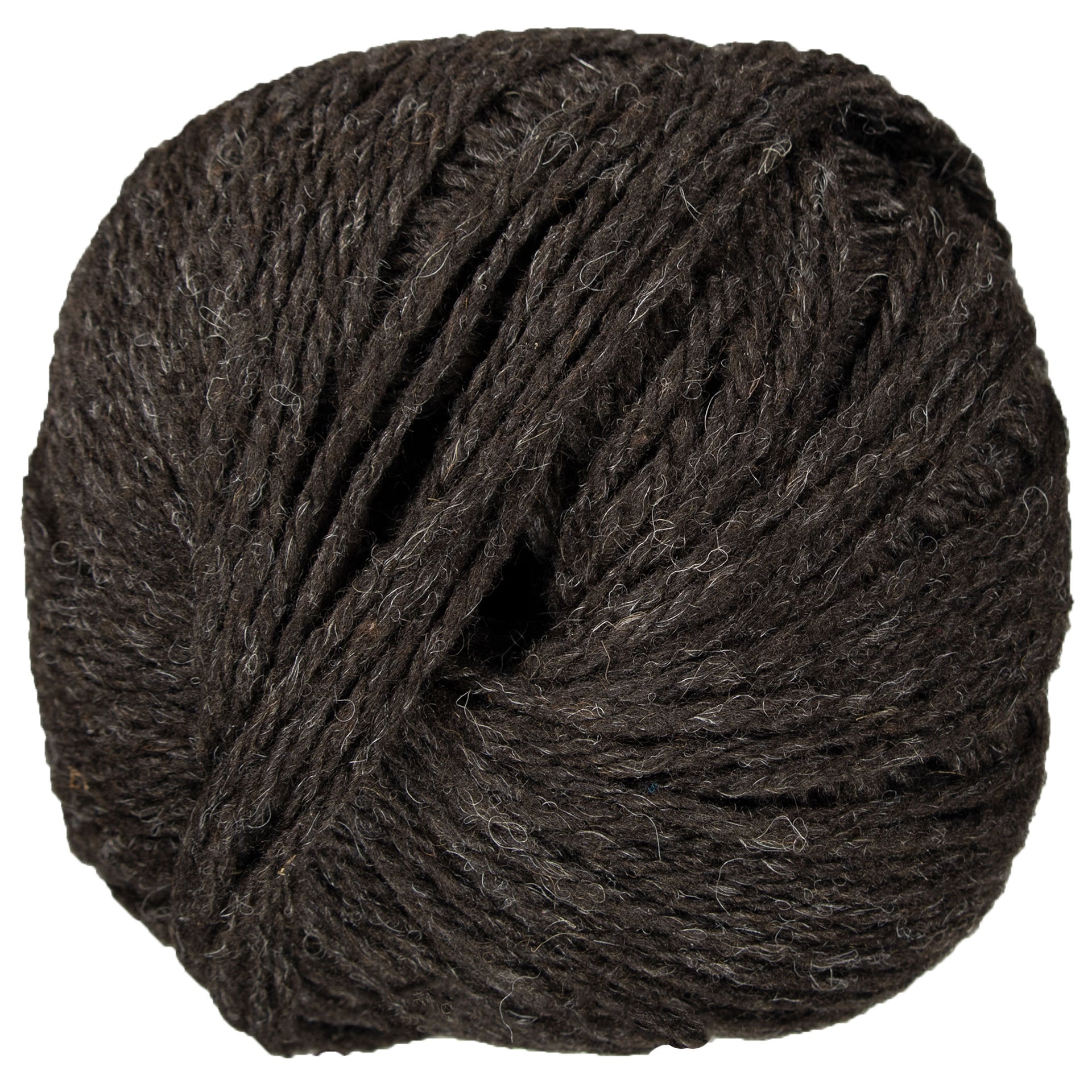 Jamieson's of Shetland Marl Chunky Yarn - 101 Shetland Black - Zoom Image
