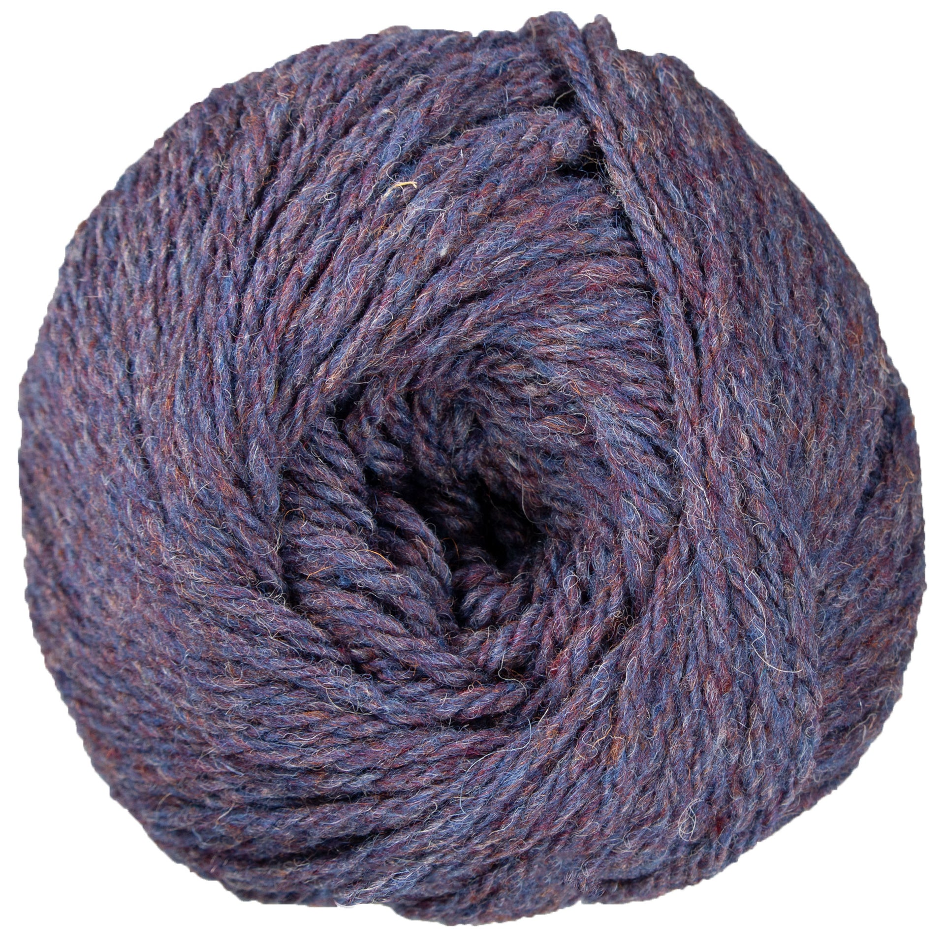 Jamieson's of Shetland Marl Chunky Yarn - 163 Aubergine - Zoom Image
