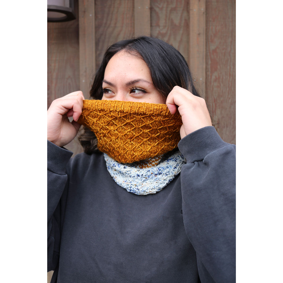 Madelinetosh Tangled Up in You Kits - Nutmeg / Sodalite - Extra Image