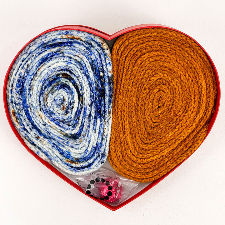 Madelinetosh Tangled Up in You Kits - Nutmeg / Sodalite - Extra Image