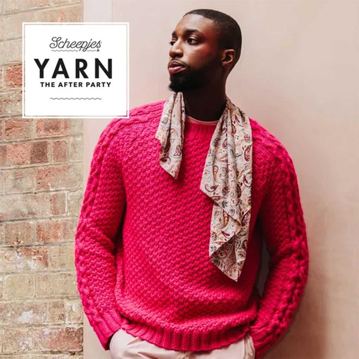 Scheepjes YARN The After Party Patterns - 186 Moss & Cable Jumper - Extra Image
