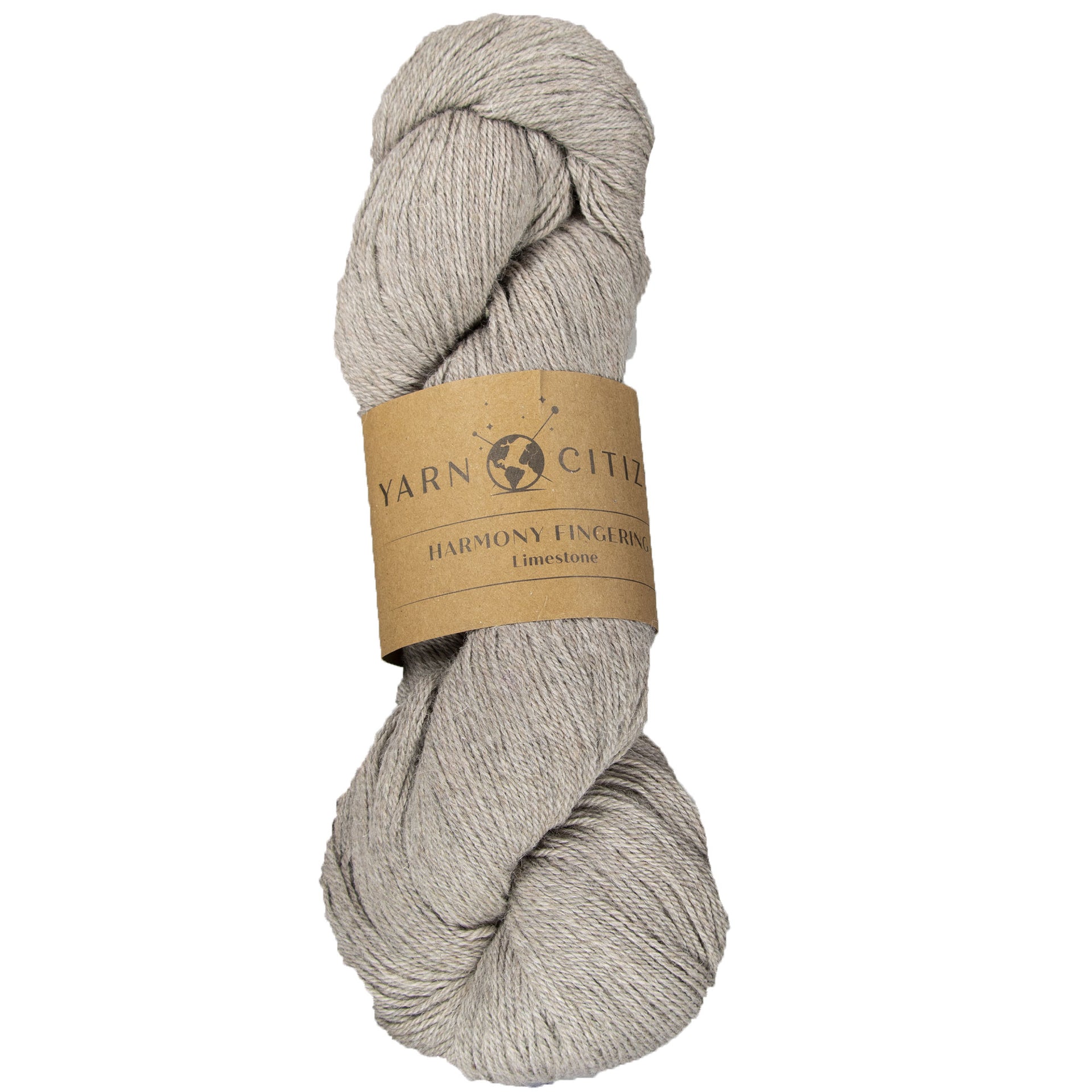 Yarn Citizen Harmony Fingering Yarn - Limestone - Zoom Image
