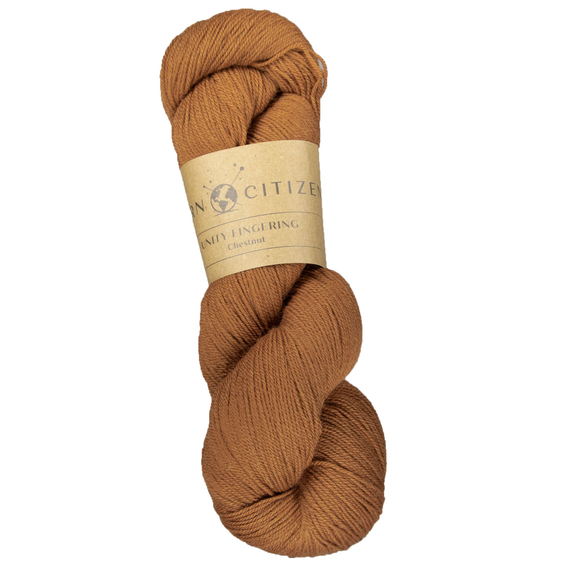 Yarn Citizen Unity Fingering Yarn - Chestnut - Zoom Image
