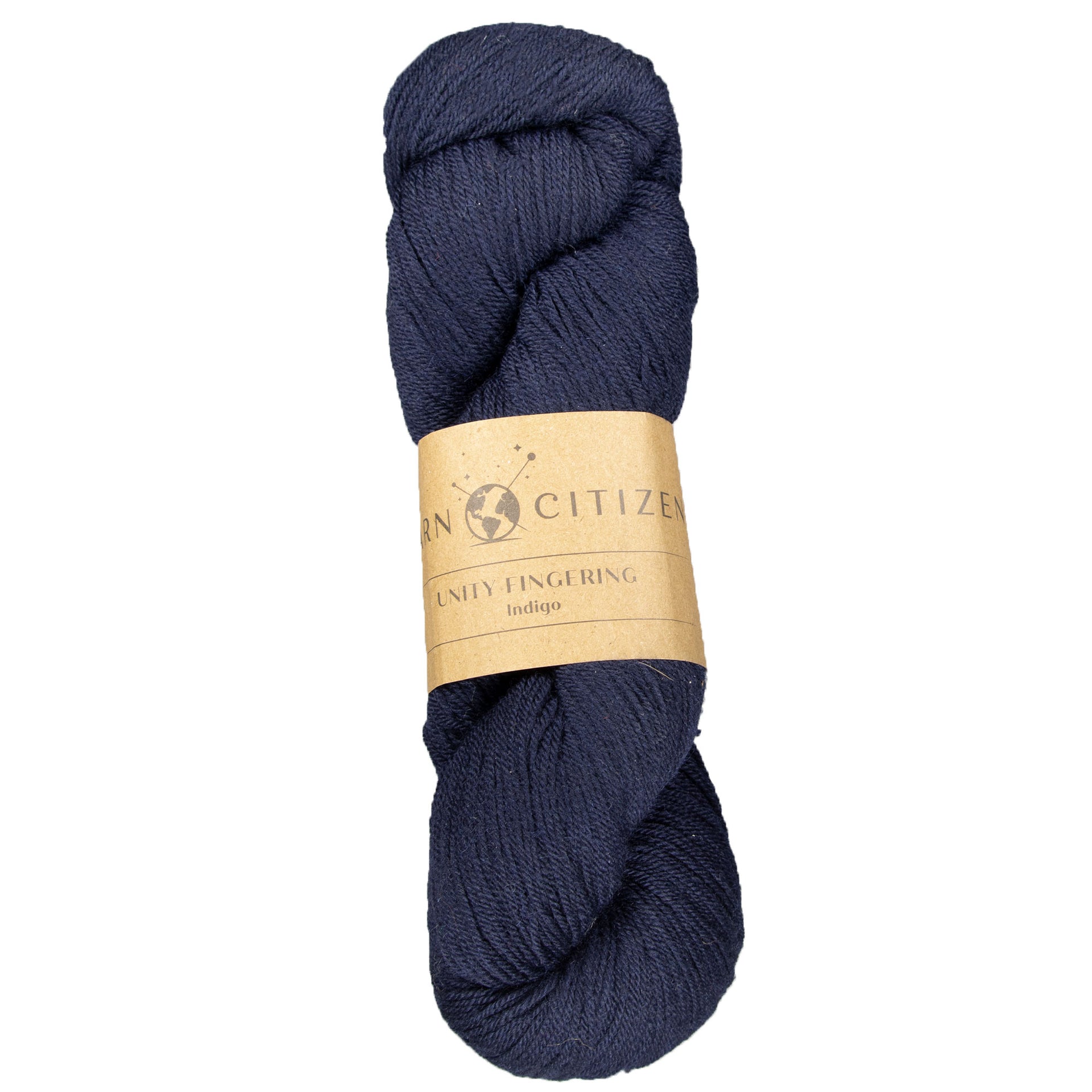 Yarn Citizen Unity Fingering Yarn - Indigo - Zoom Image
