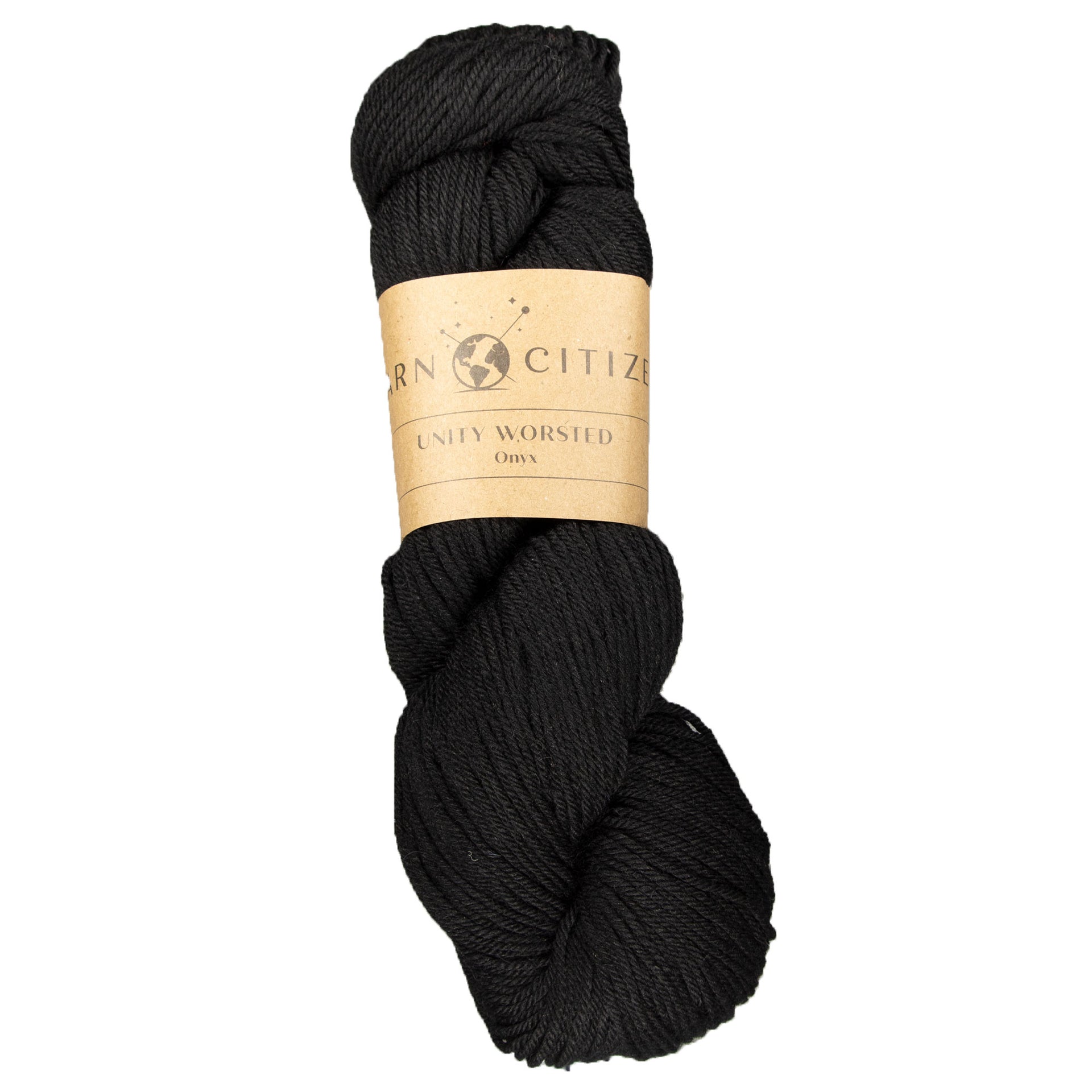 Yarn Citizen Unity Worsted Yarn - Onyx - Zoom Image
