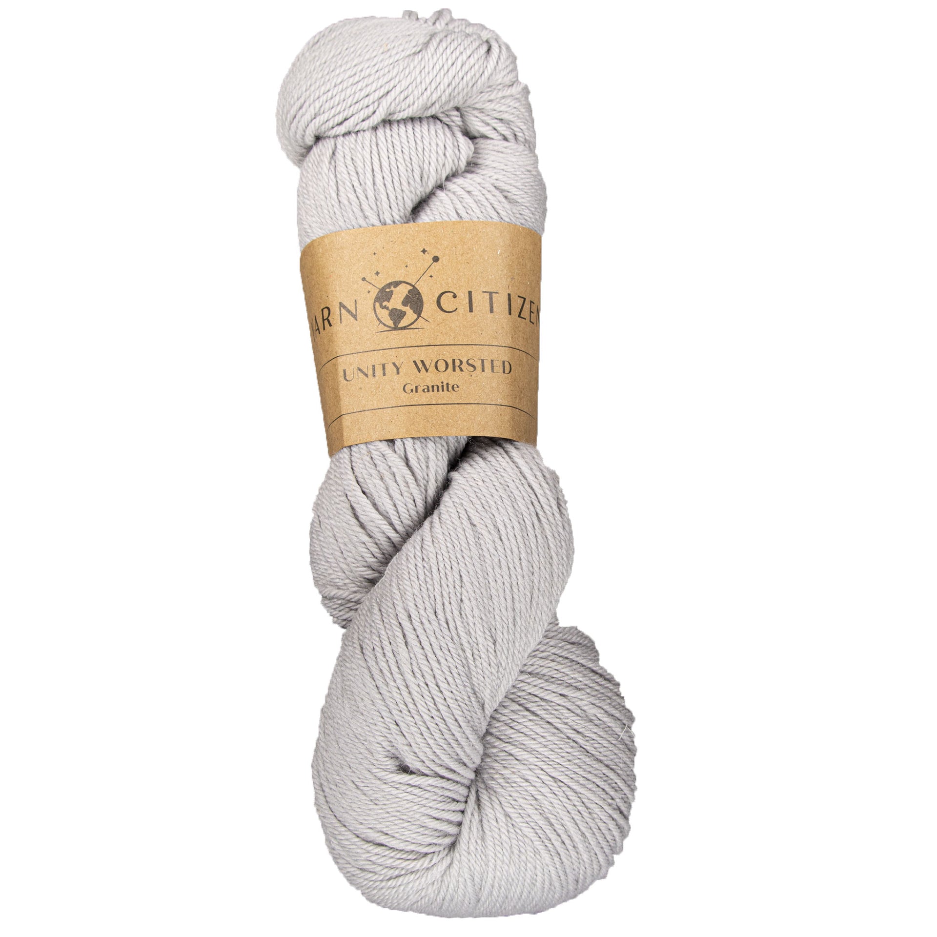 Yarn Citizen Unity Worsted Yarn - Granite - Zoom Image
