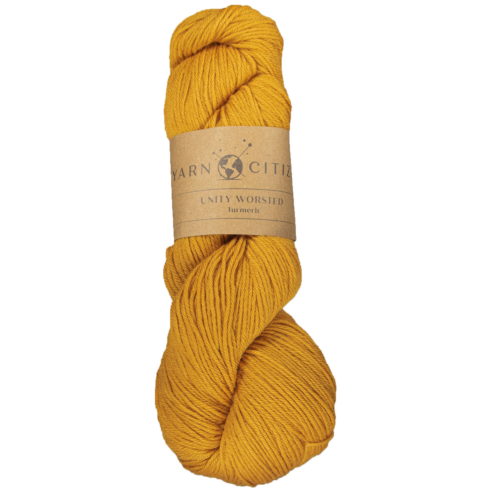 Yarn Citizen Unity Worsted Yarn - Turmeric - Zoom Image
