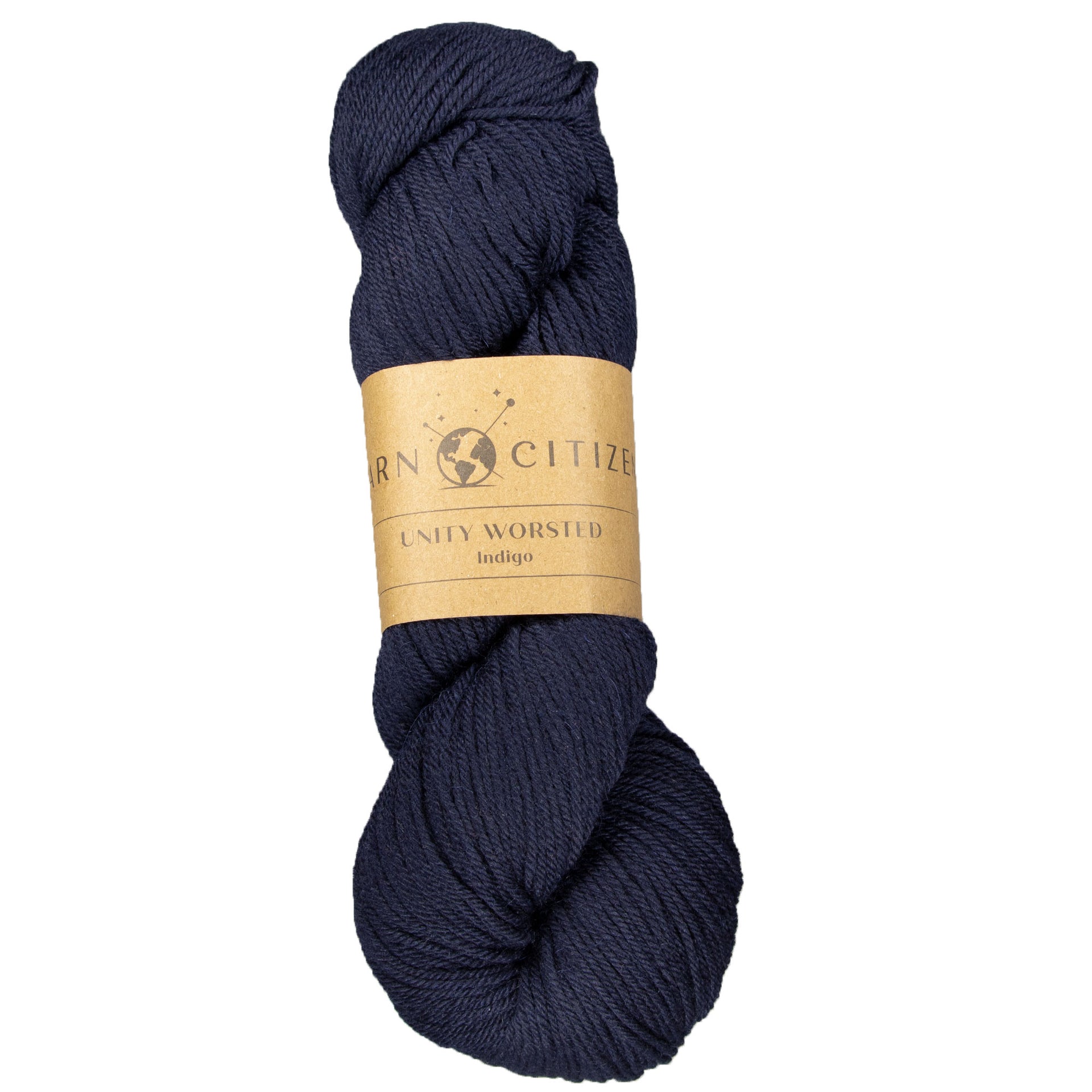 Yarn Citizen Unity Worsted Yarn - Indigo - Zoom Image
