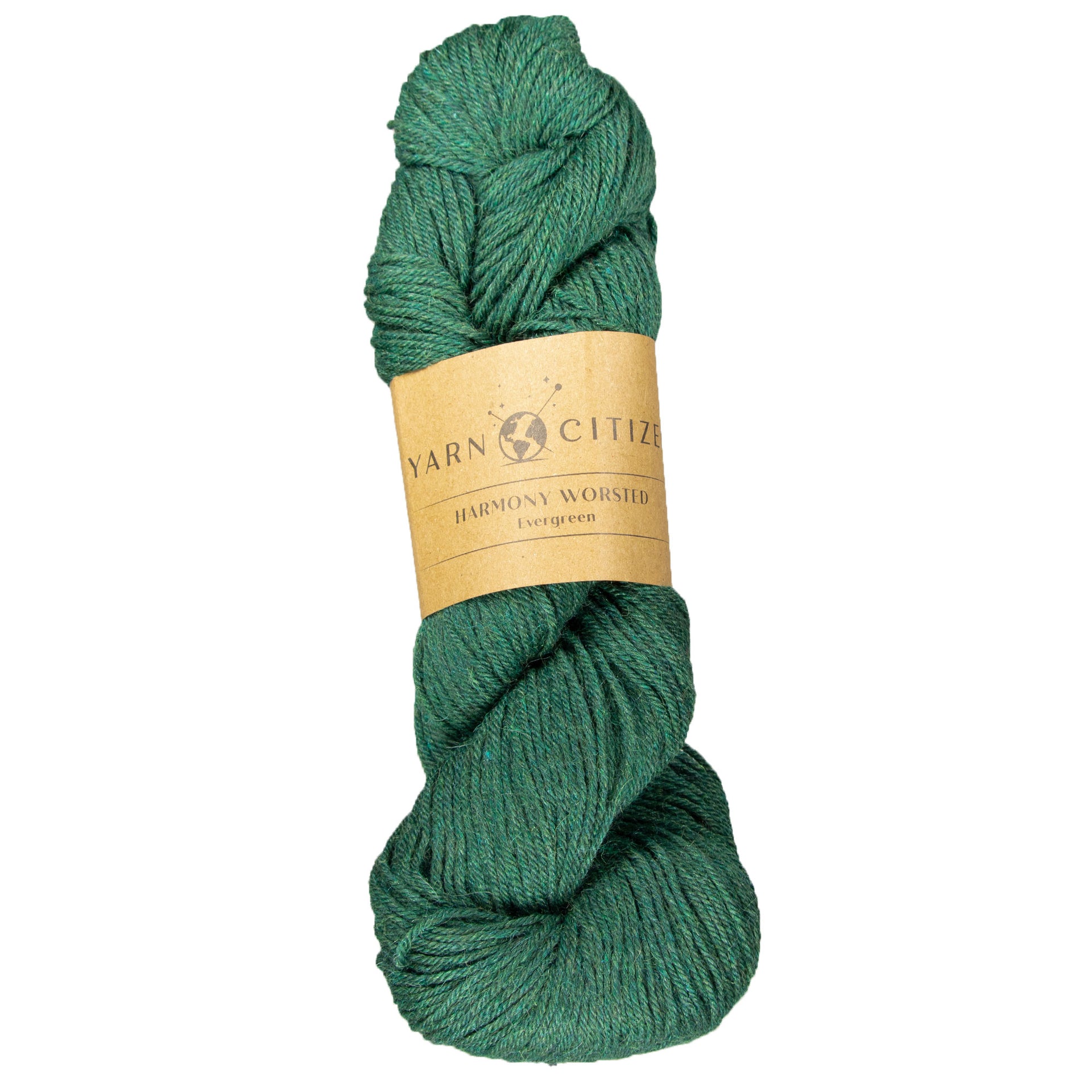 Yarn Citizen Harmony Worsted Yarn - Evergreen - Zoom Image
