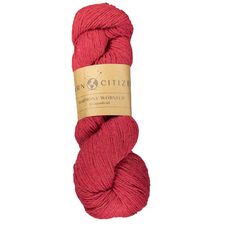 Yarn Citizen Harmony Worsted Yarn - Dragonfruit - Zoom Image