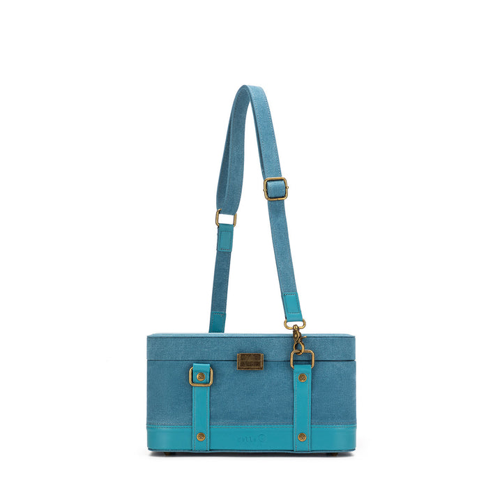 della Q Maker's Train Case - Teal - Extra Image