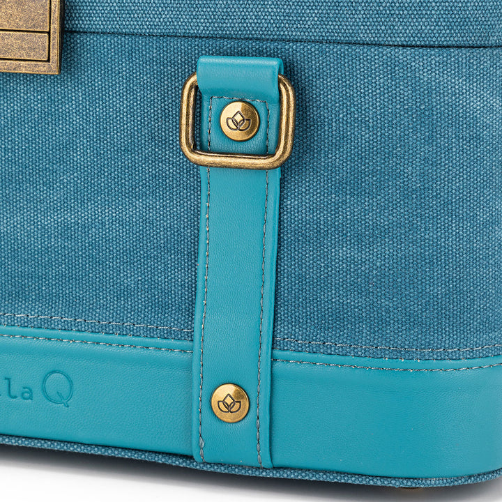 della Q Maker's Train Case - Teal - Extra Image